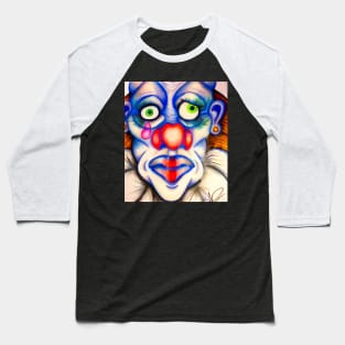 PINK TEAR CLOWN Baseball T-Shirt